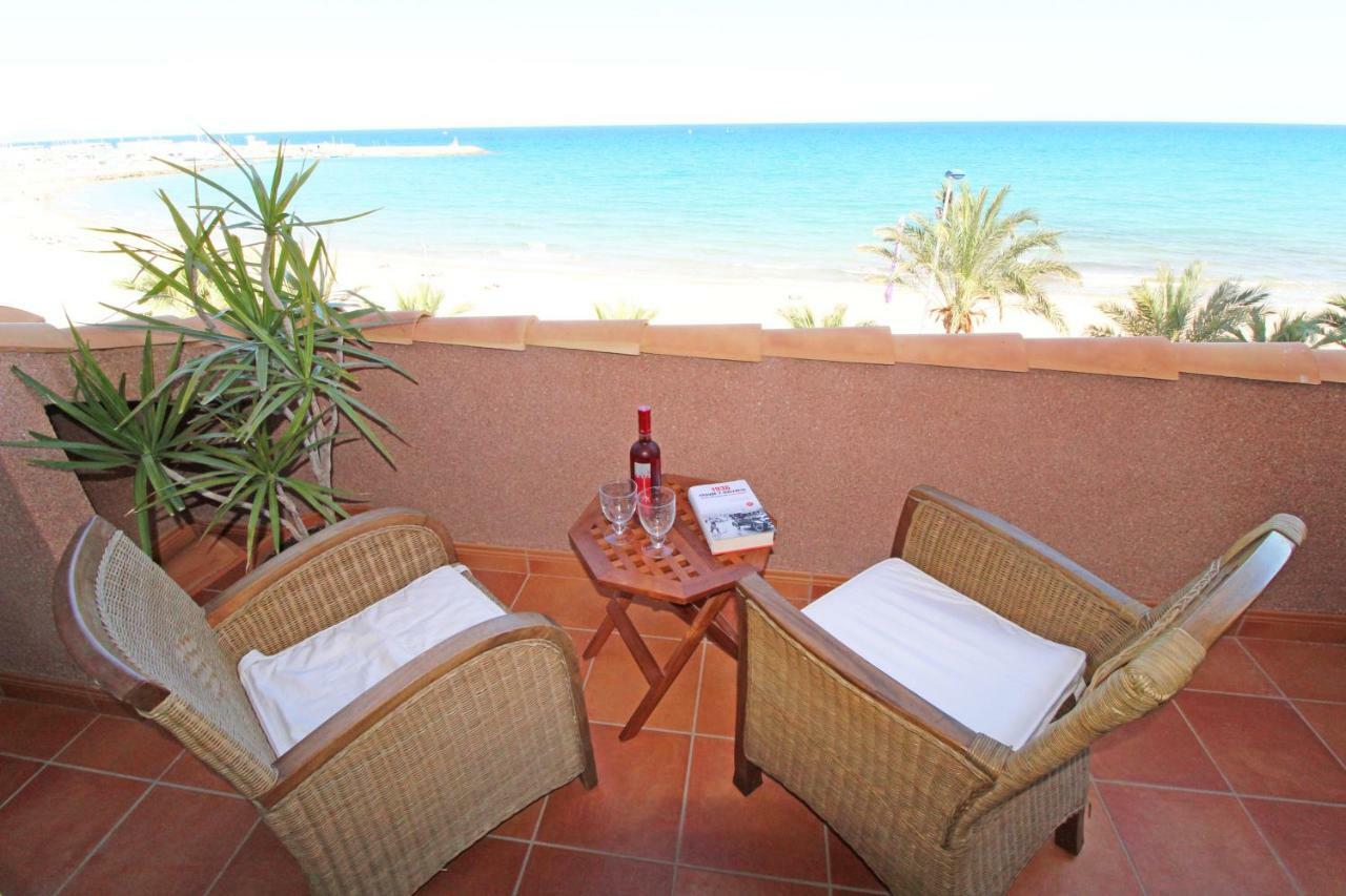 דירות אל קאמפיו Atico Duplex De Lujo Frente Al Mar. 1A Linea Playa מראה חיצוני תמונה